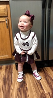 A future MSU cheerleader