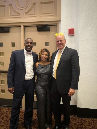 Counselor Malinda Gray, Superintendent Threadgill and Assistant Superintendent Mouton