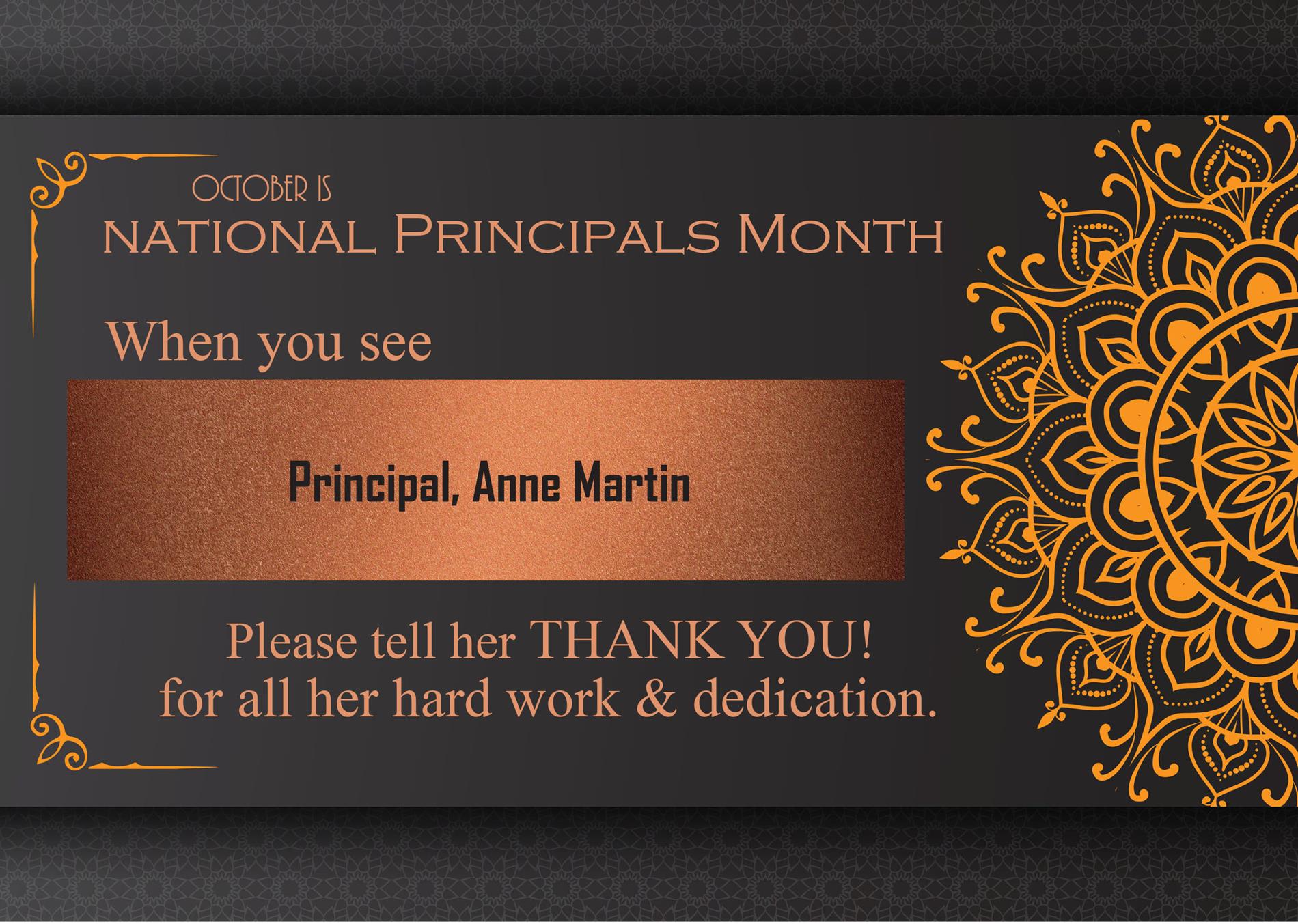 graphic of principals month graphic of principals month