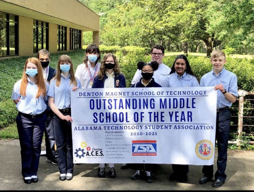 TSA's Most Outstanding Middle School in the State of Alabama 2020-2021