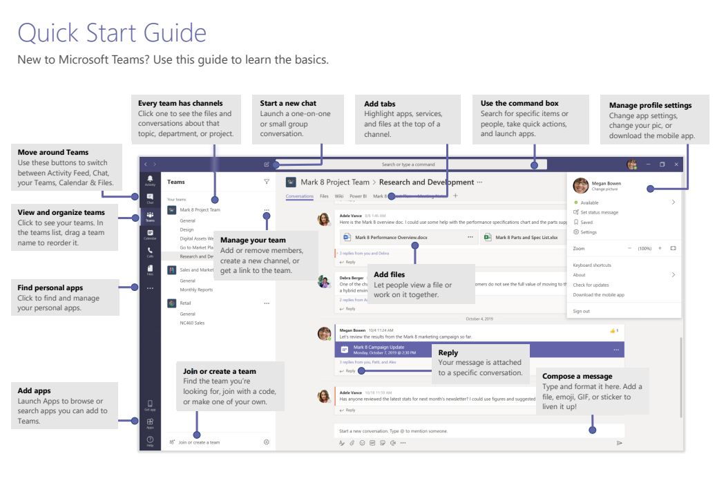 Microsoft Teams Quickstart Guide 1