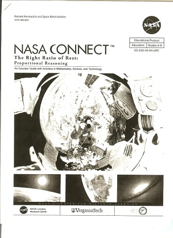 NASA Connect- The Right Ratio of Rest: Proportional Reasoning