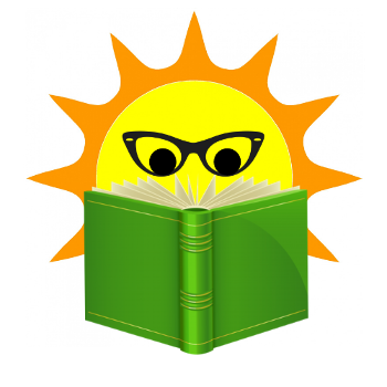 Sun reading a book