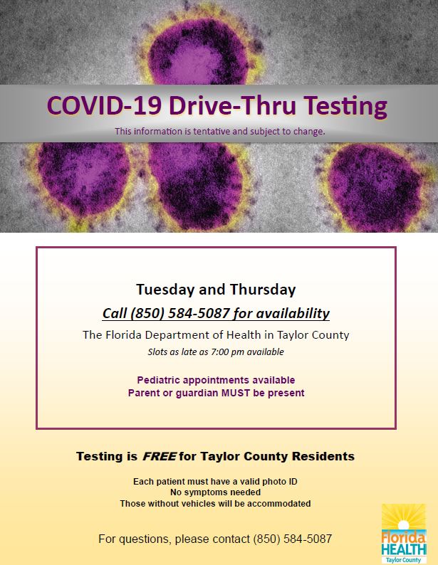 COVID 19 Testing Dates and scheduling information COVID 19 Testing Dates and scheduling information