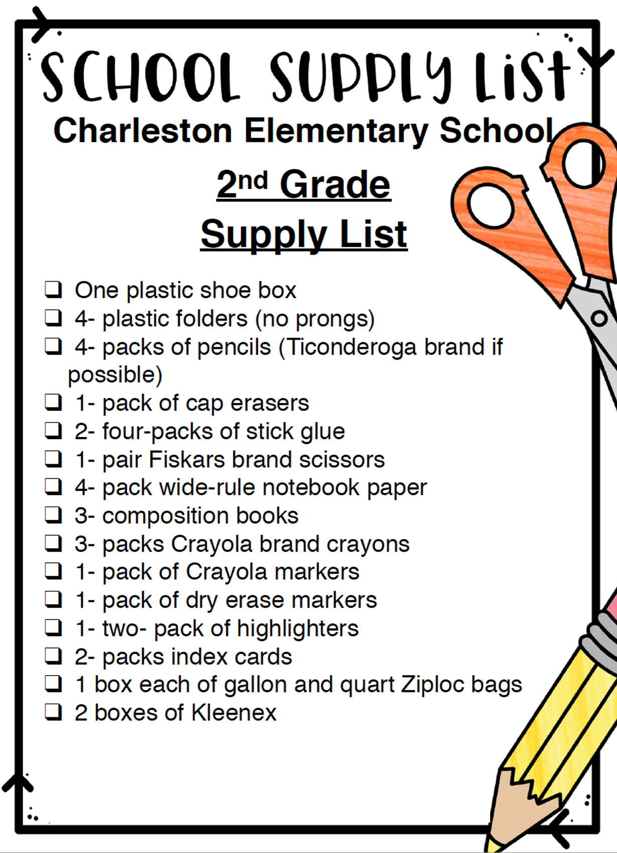 20212022 Supply List