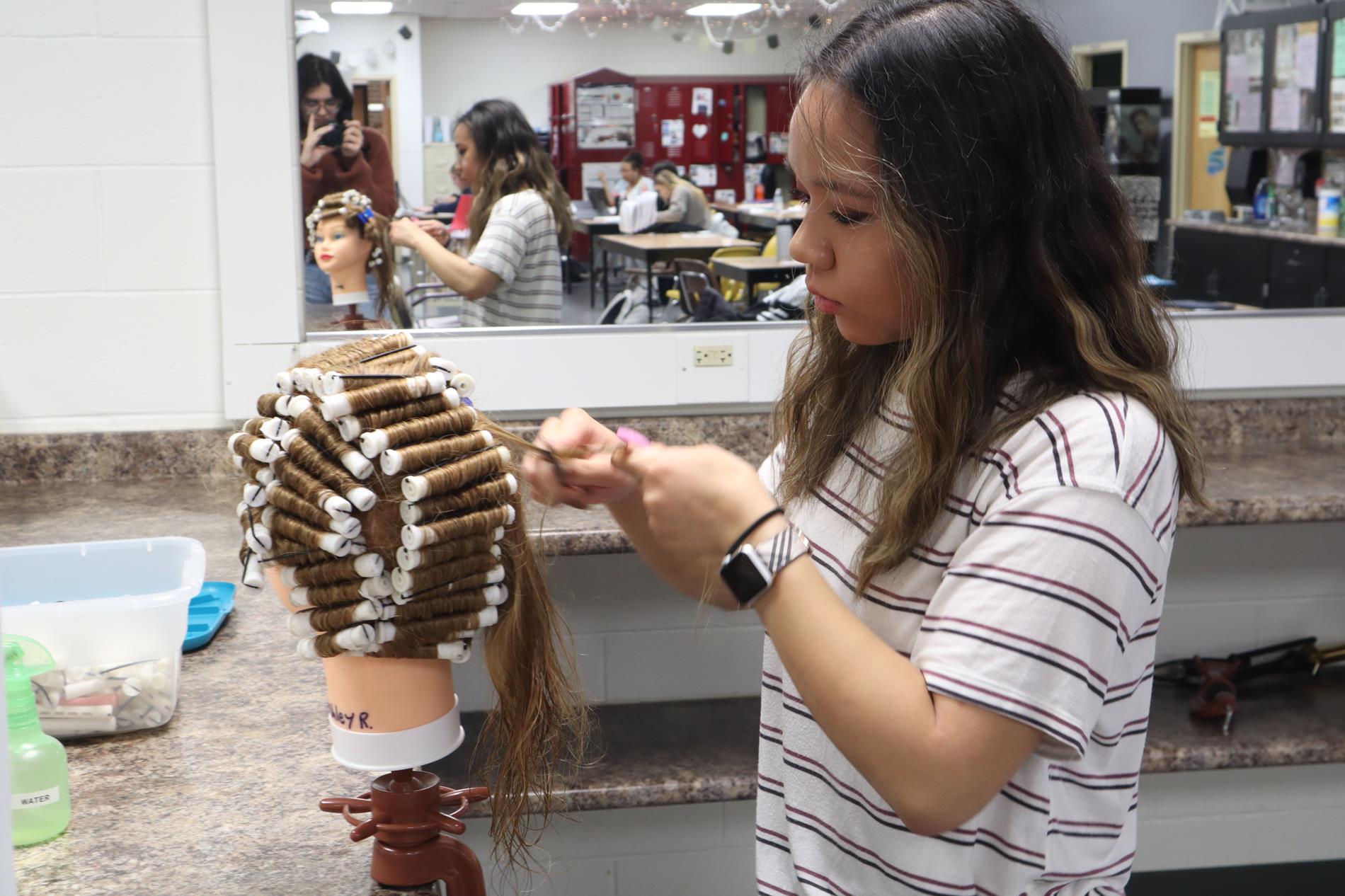 Visions School of Cosmetology is open 4 days a week so that students can get hands-on experience.