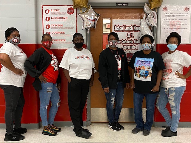 cafeteria staff