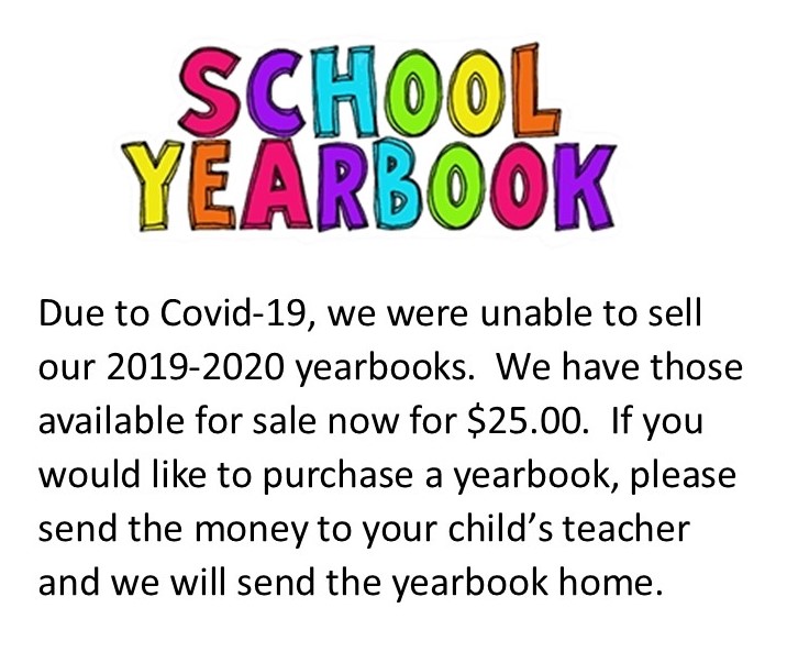 2019-2020 Yearbook Sale