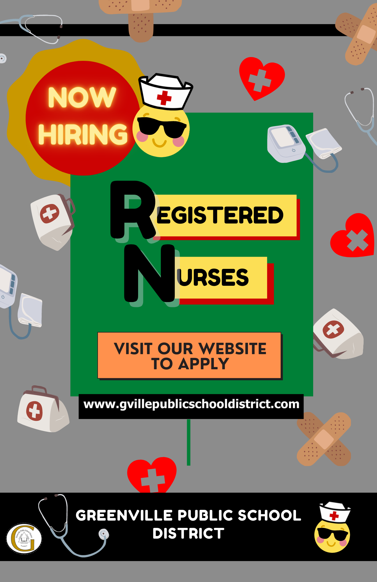 GPSD hiring nurses