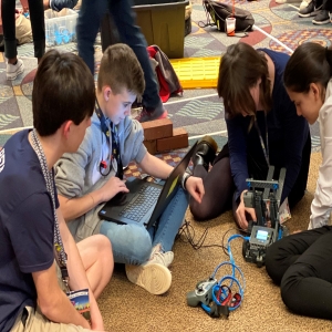 beta cats robotics team at convention beta cats robotics team at convention