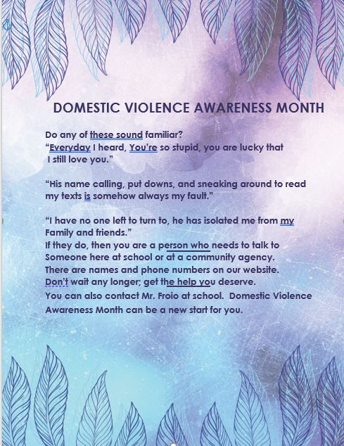 DV Awareness