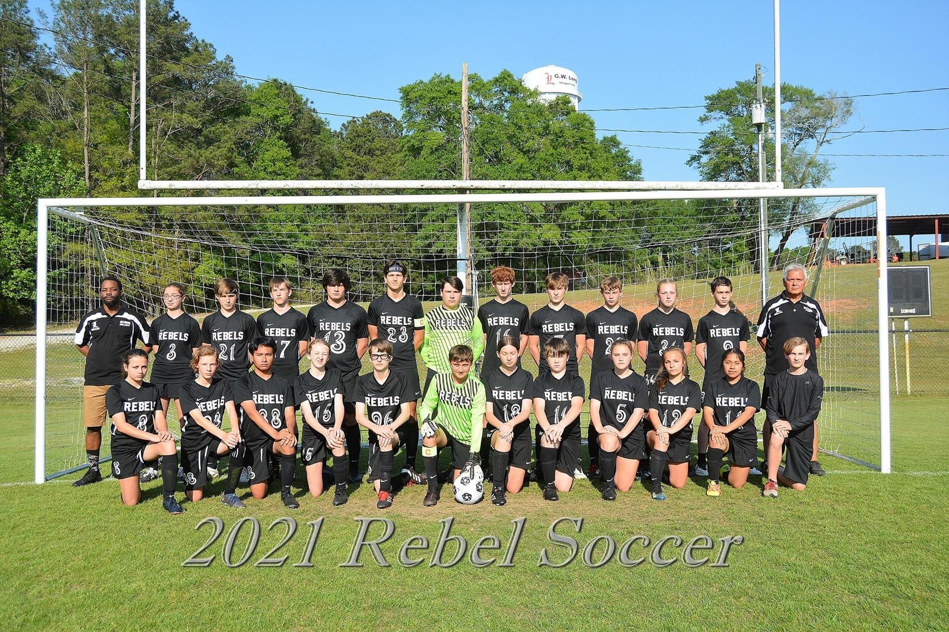 Rebel Soccer Team Picture