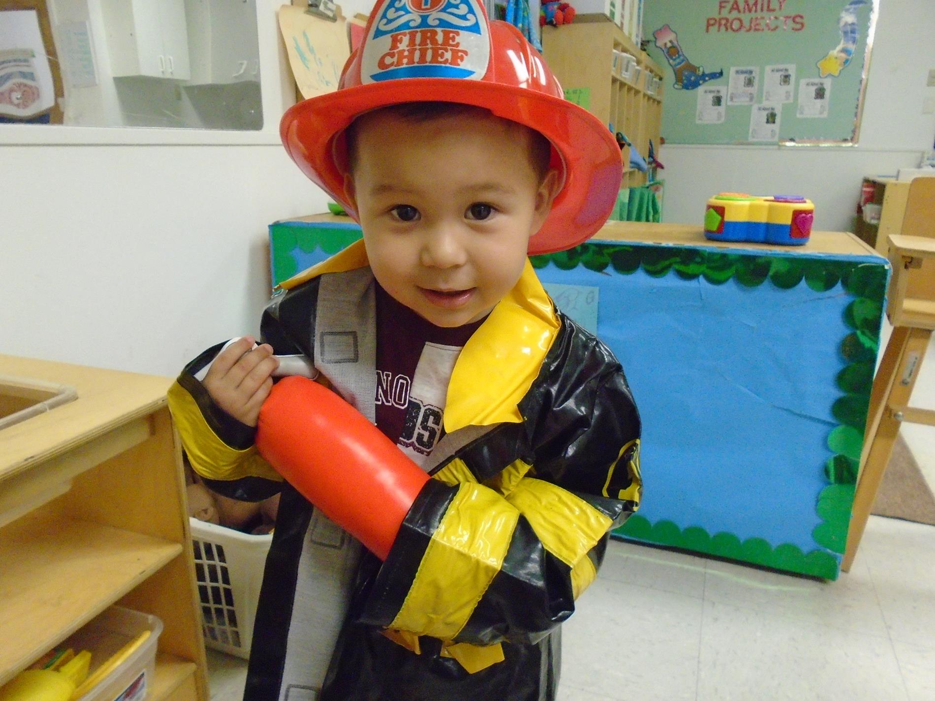 Picture of Child Firefighter