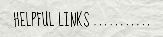 Helpful Links Header