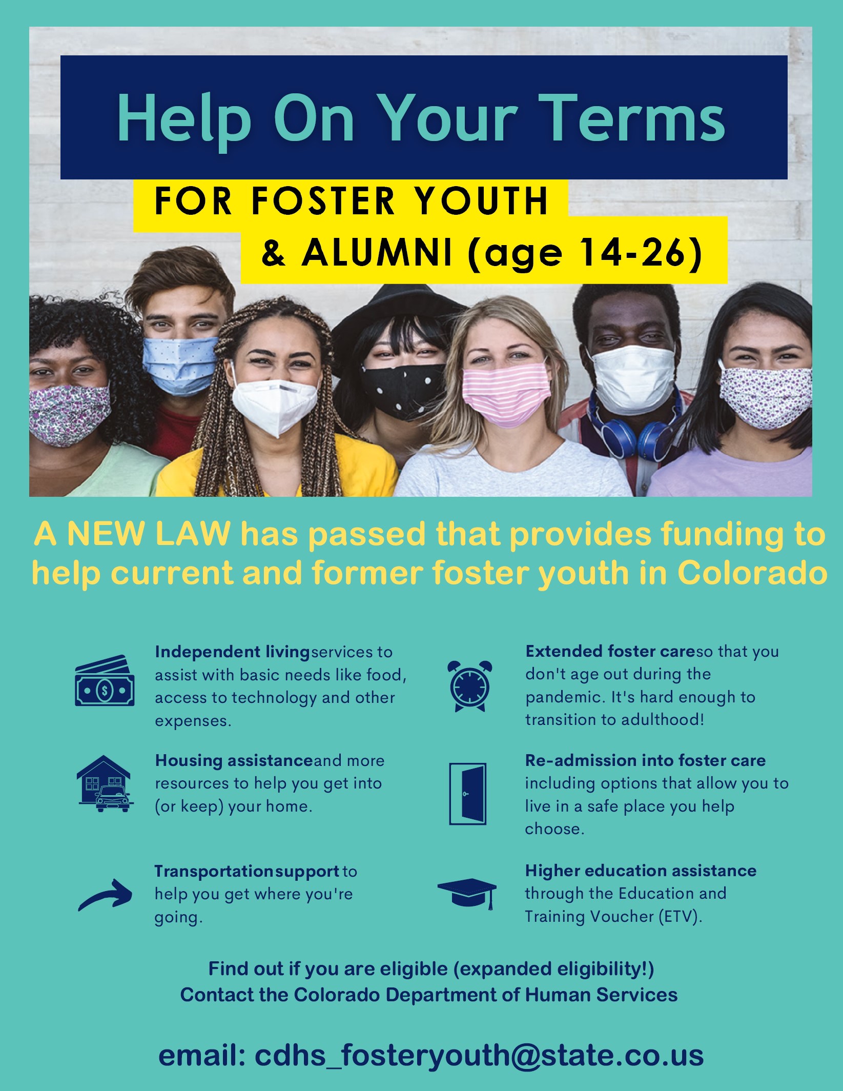 Foster Youth Flyer New Law PDF Downloadable Underneath