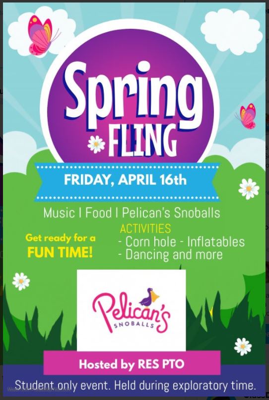 Spring Fling Flyer Spring Fling Flyer