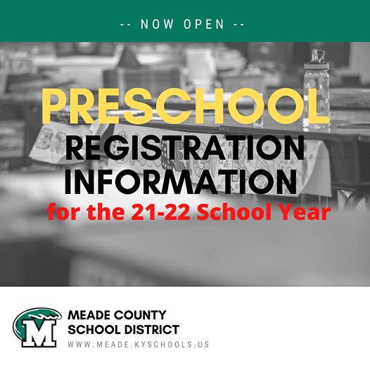 Preschool Registration 21-22
