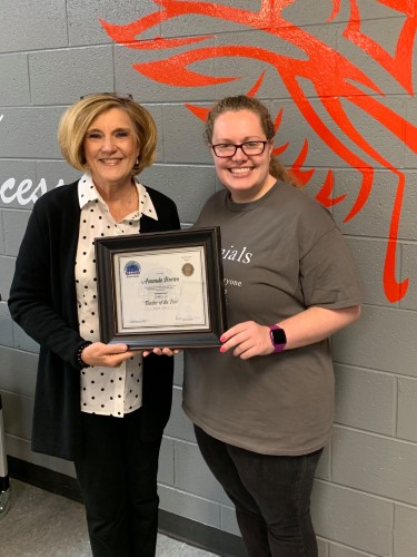 Teacher of the Year - 2020