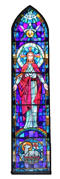 Sanctuary Main Stained Glass Window