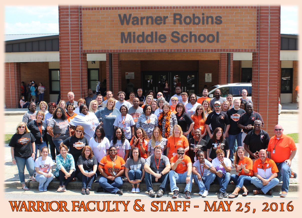 Warner Robins Middle - Faculty & Staff 2016