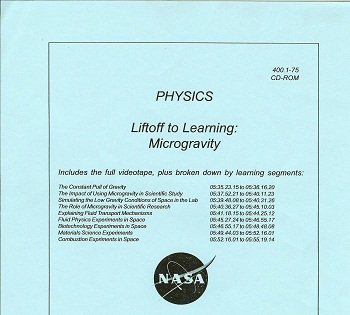 PHYSICS Liftoff the Learning: Microgravity