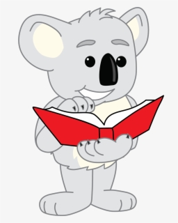 Koala Reading A Book