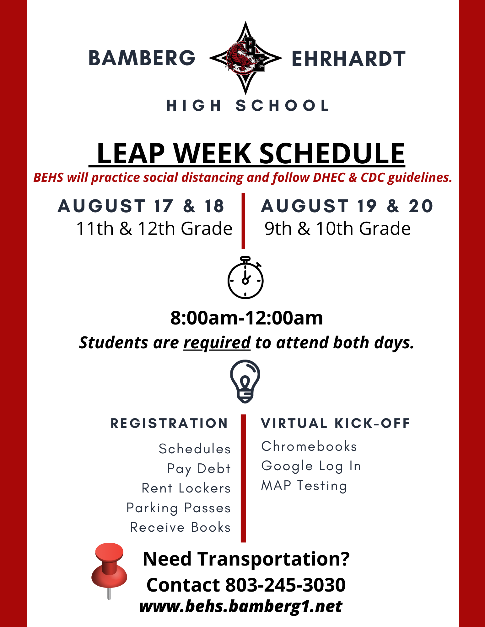 Leap week Schedule page 1. Contact School Office for more information. Leap week Schedule page 1. Contact School Office for more information.