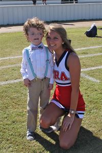 cheerleader with special needs boy cheerleader with special needs boy