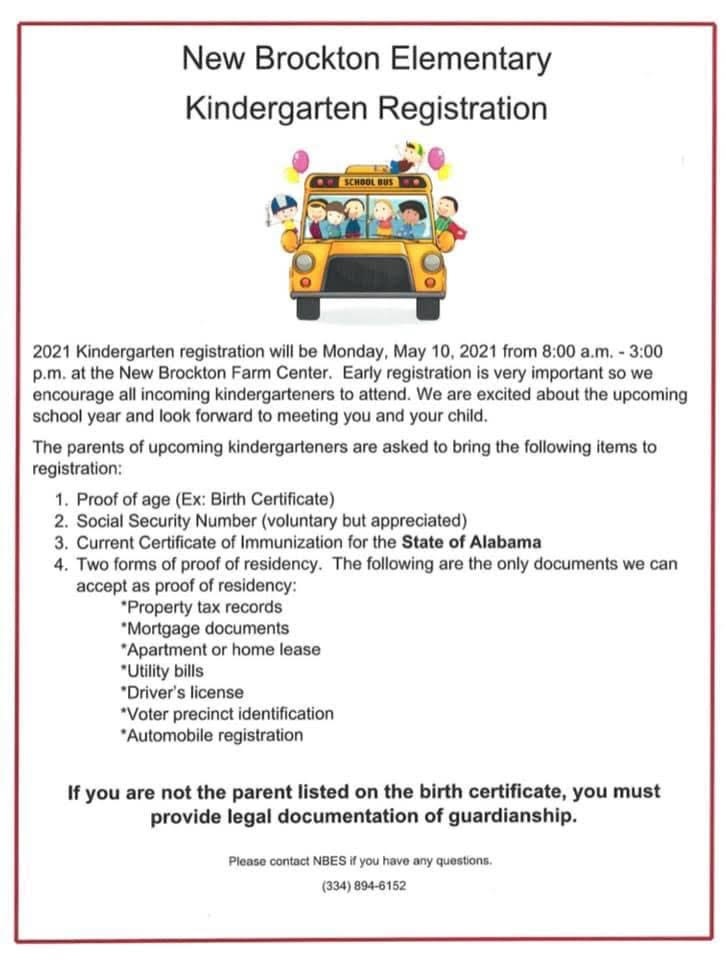 Kindergarten Registration Kindergarten Registration