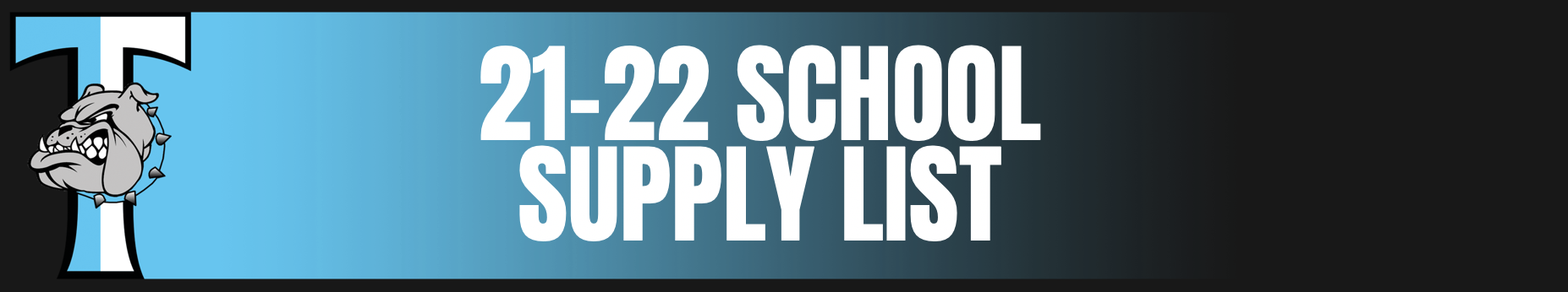 21-22 Supply List Header 21-22 Supply List Header