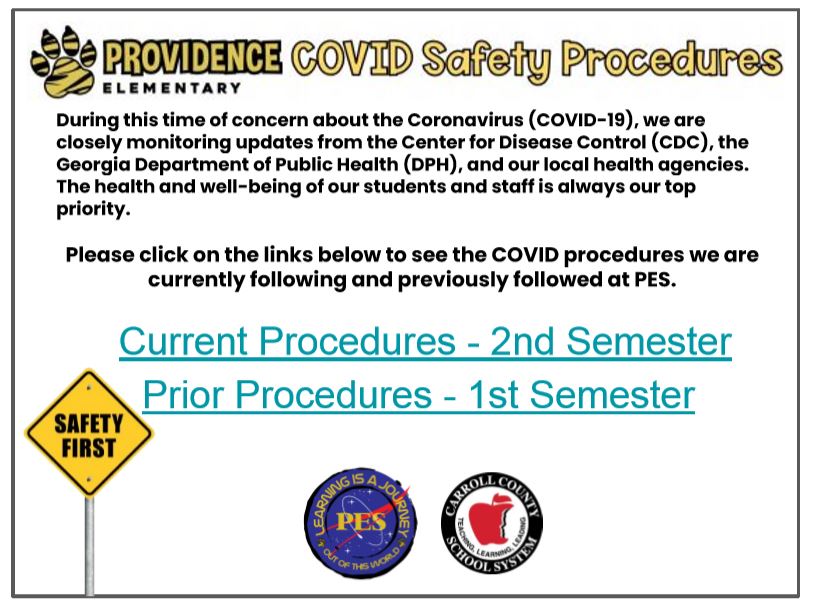 PES COVID Flyer