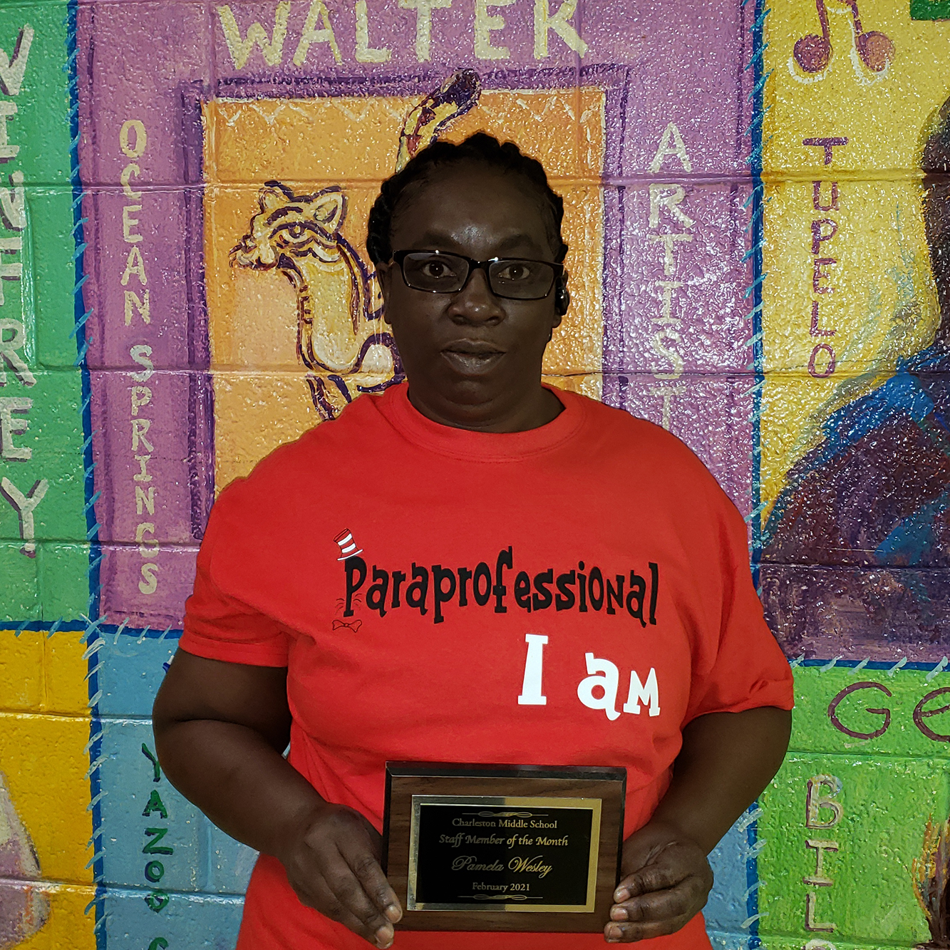 Teacher/team member of the month Teacher/team member of the month