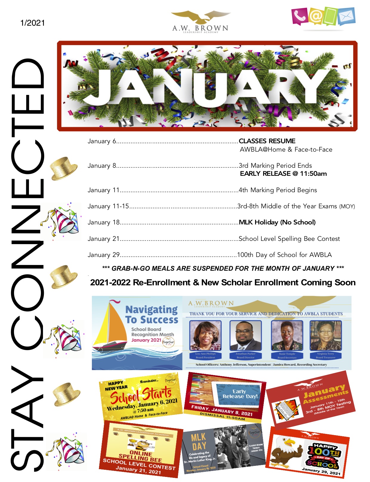 Stay Connected Newsletter