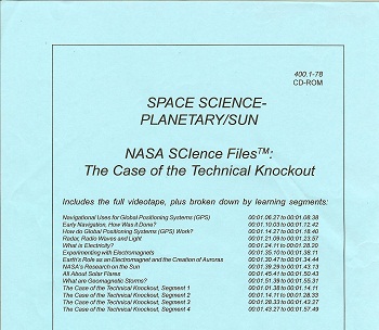 NASA SCience Files: The Case of the Technical Knockout