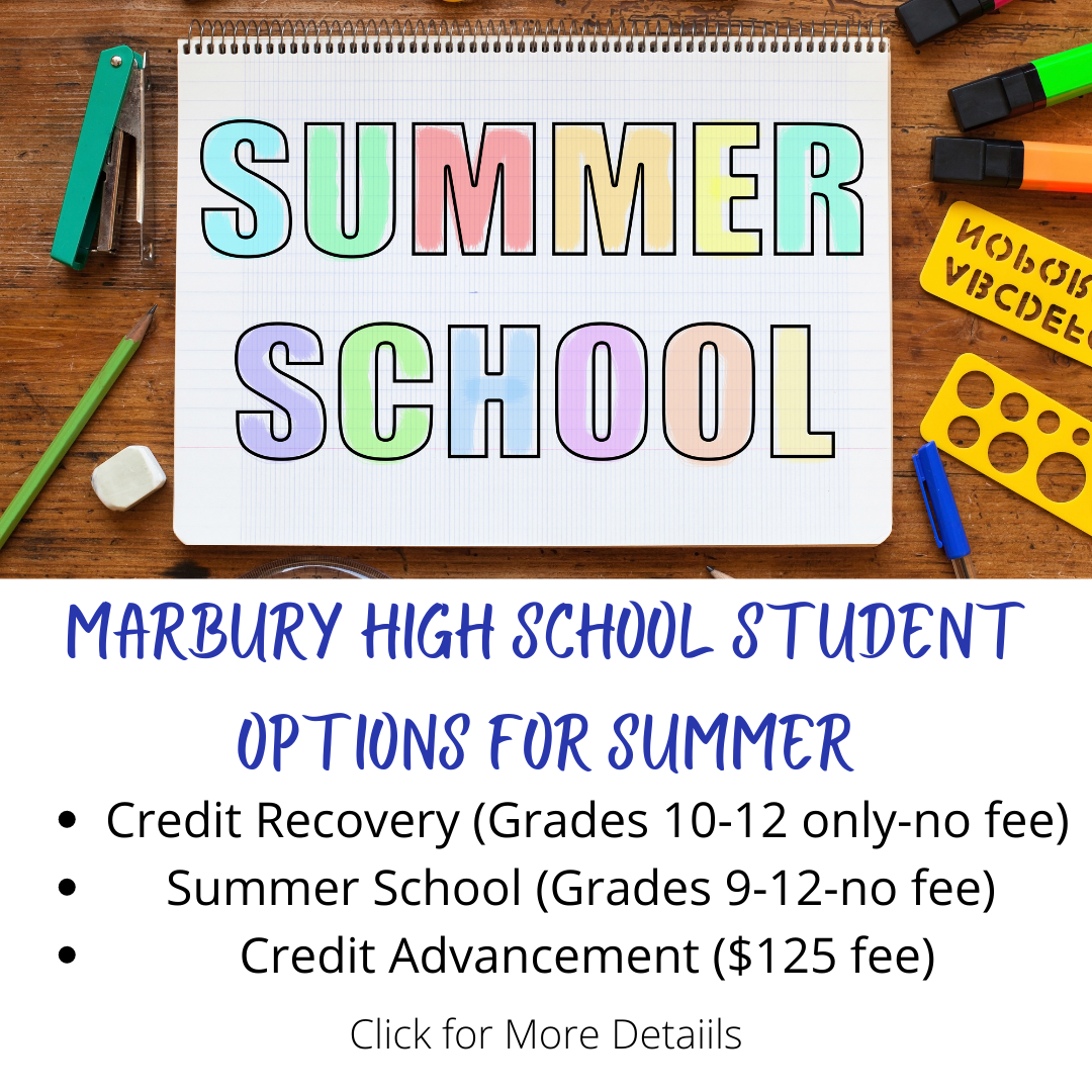 MHS Student Options for Summer