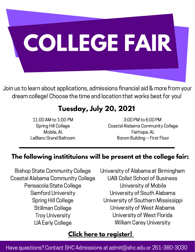 InPerson College Fair!