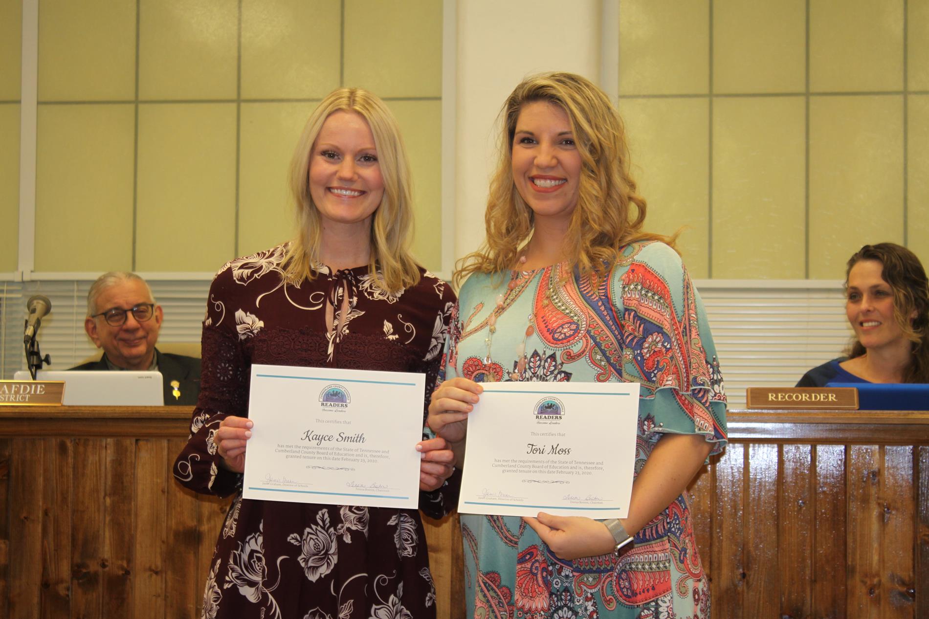 2020 - Tenured Teachers
