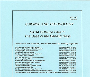 Science and Technology: NASA SCience FIles: The Case of the Barking Dogs