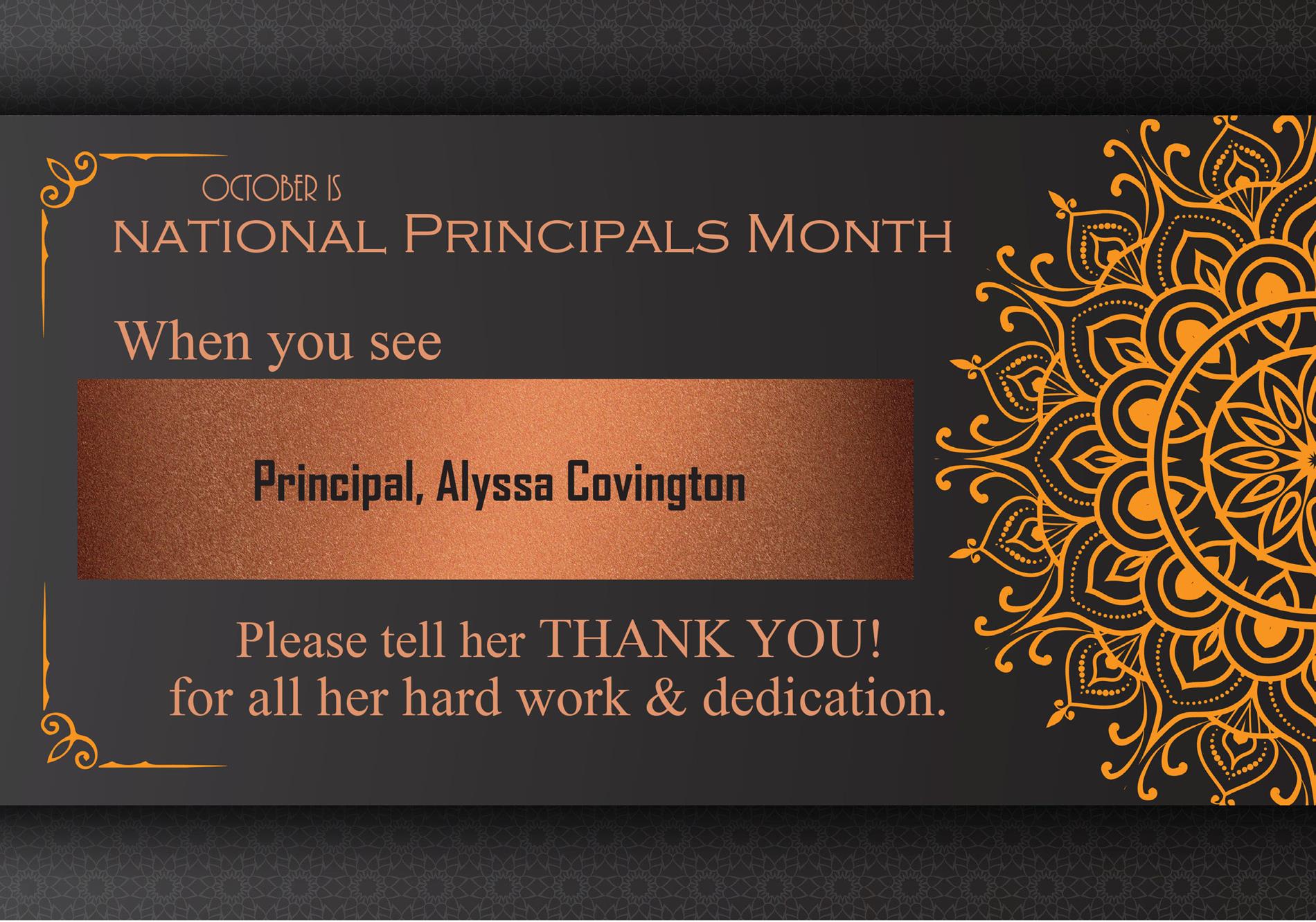 graphic for principals month graphic for principals month