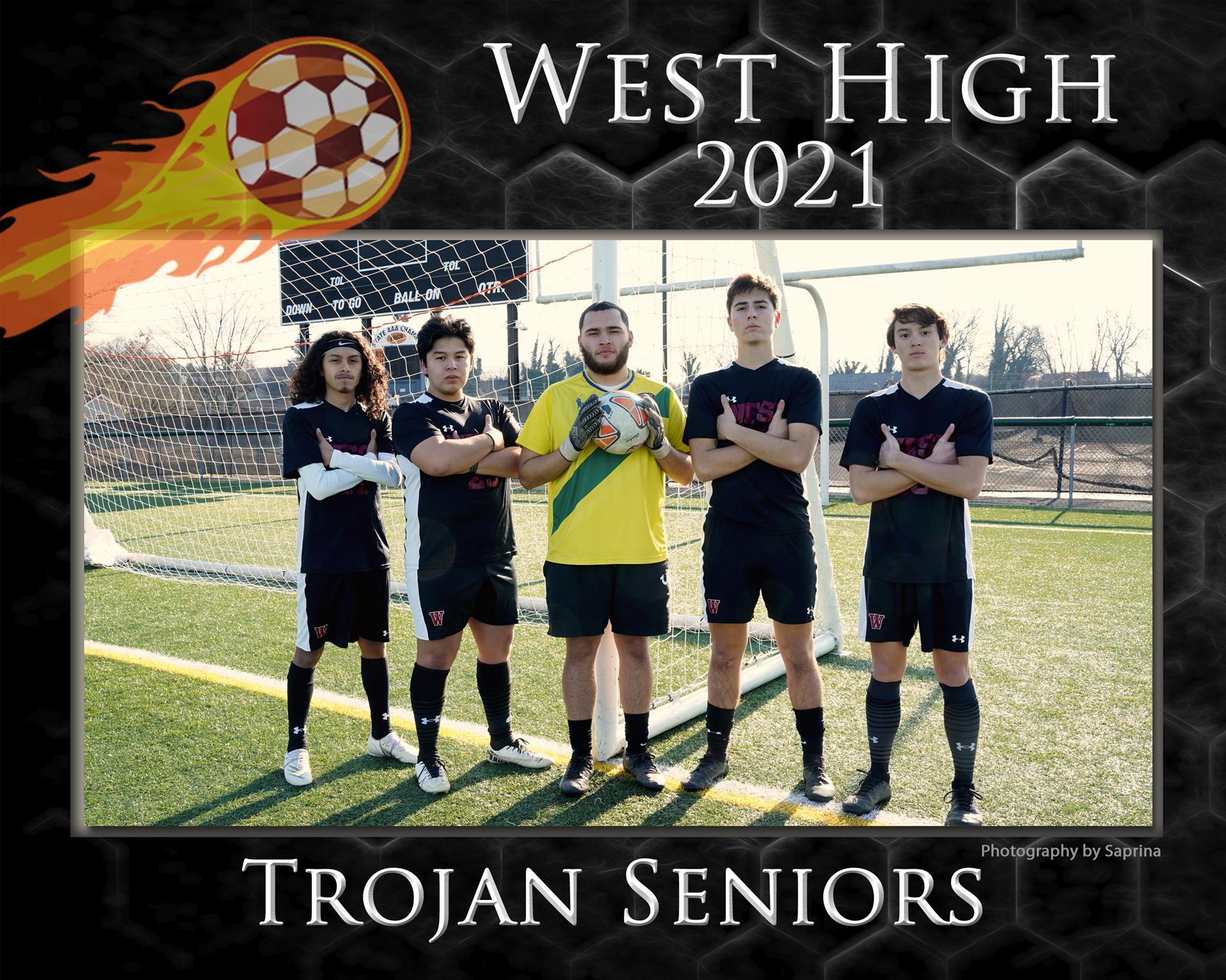 2021 Senior Soccer players