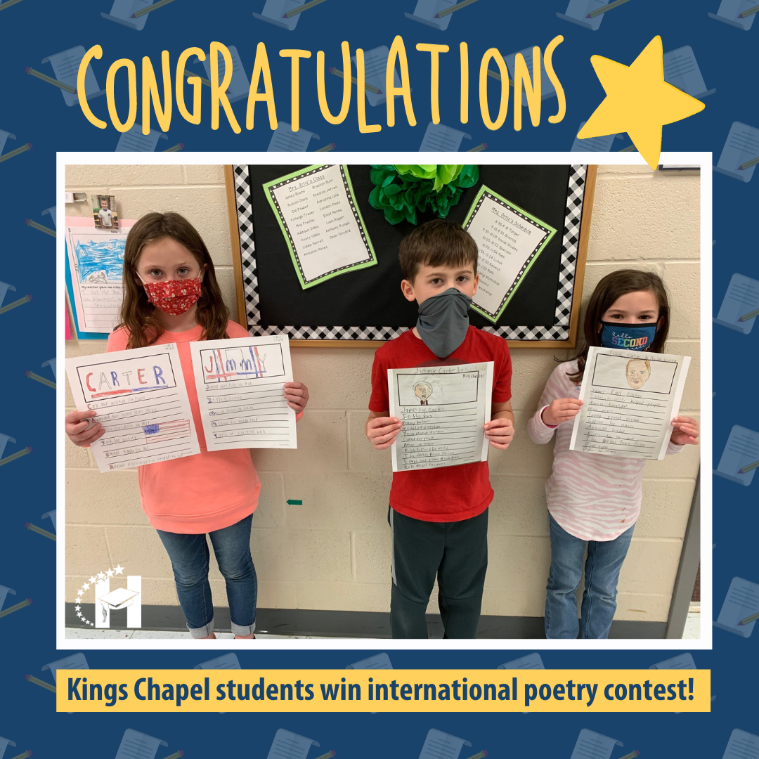 KCES Students Win International Poetry Contest KCES Students Win International Poetry Contest