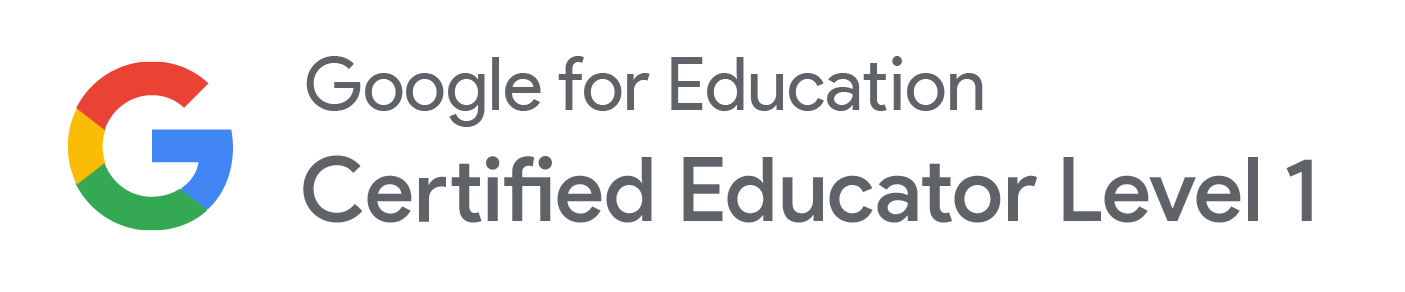 Google Certified Educator Google Certified Educator