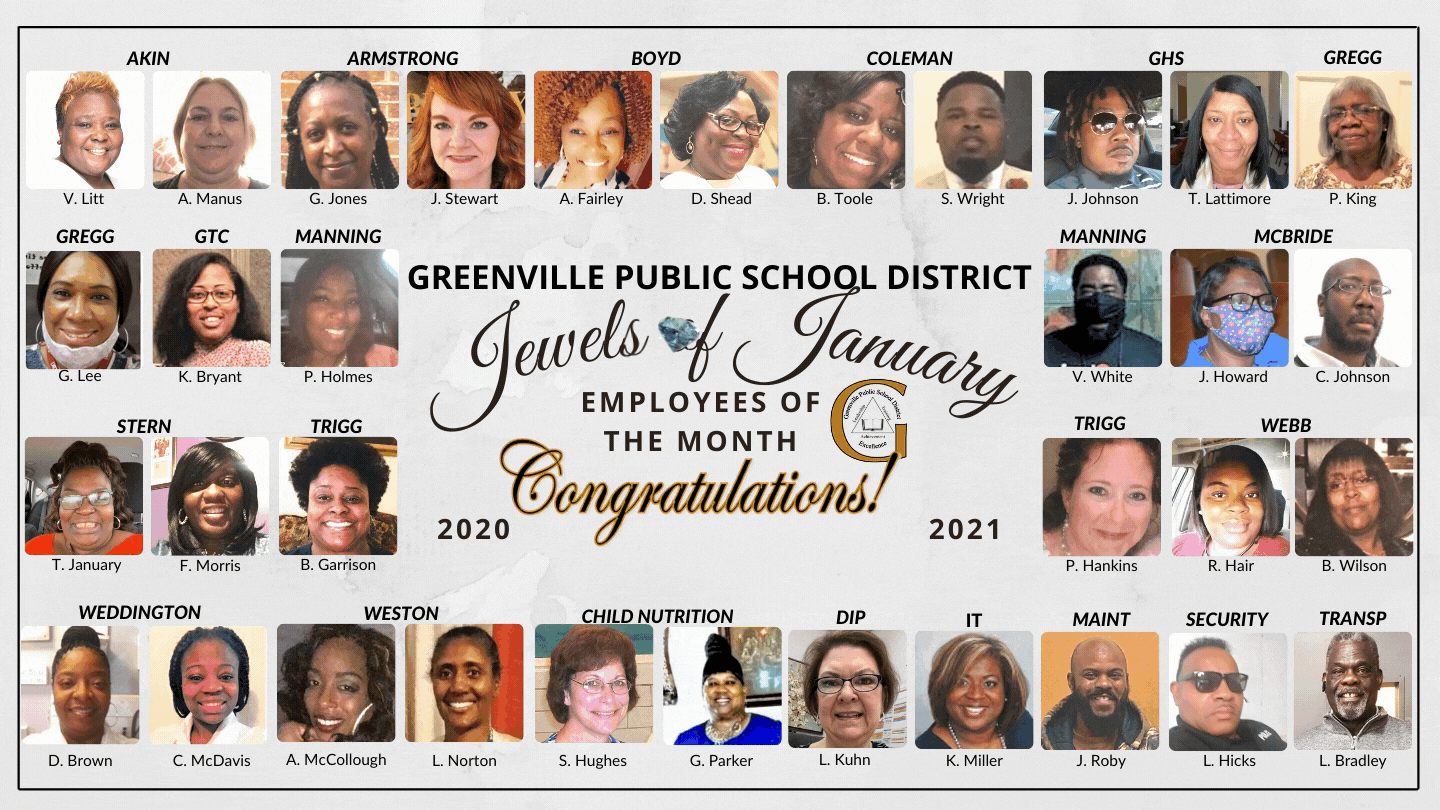 Gpsd January Employees Of The Month