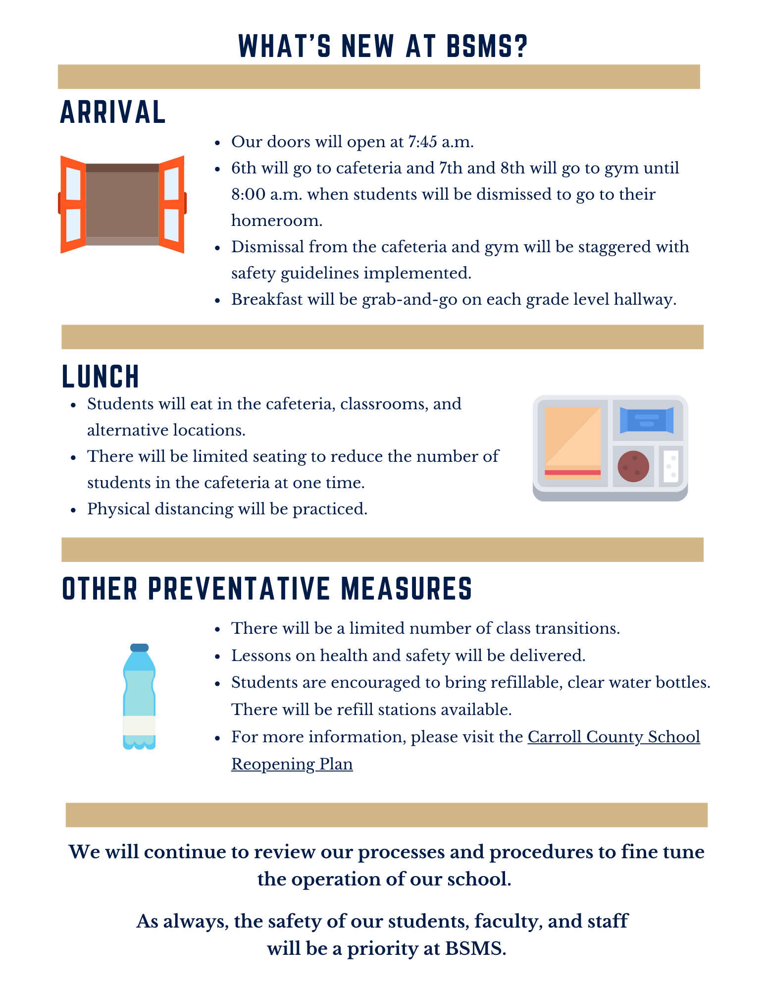 Back To School Parent Newsletter 2020