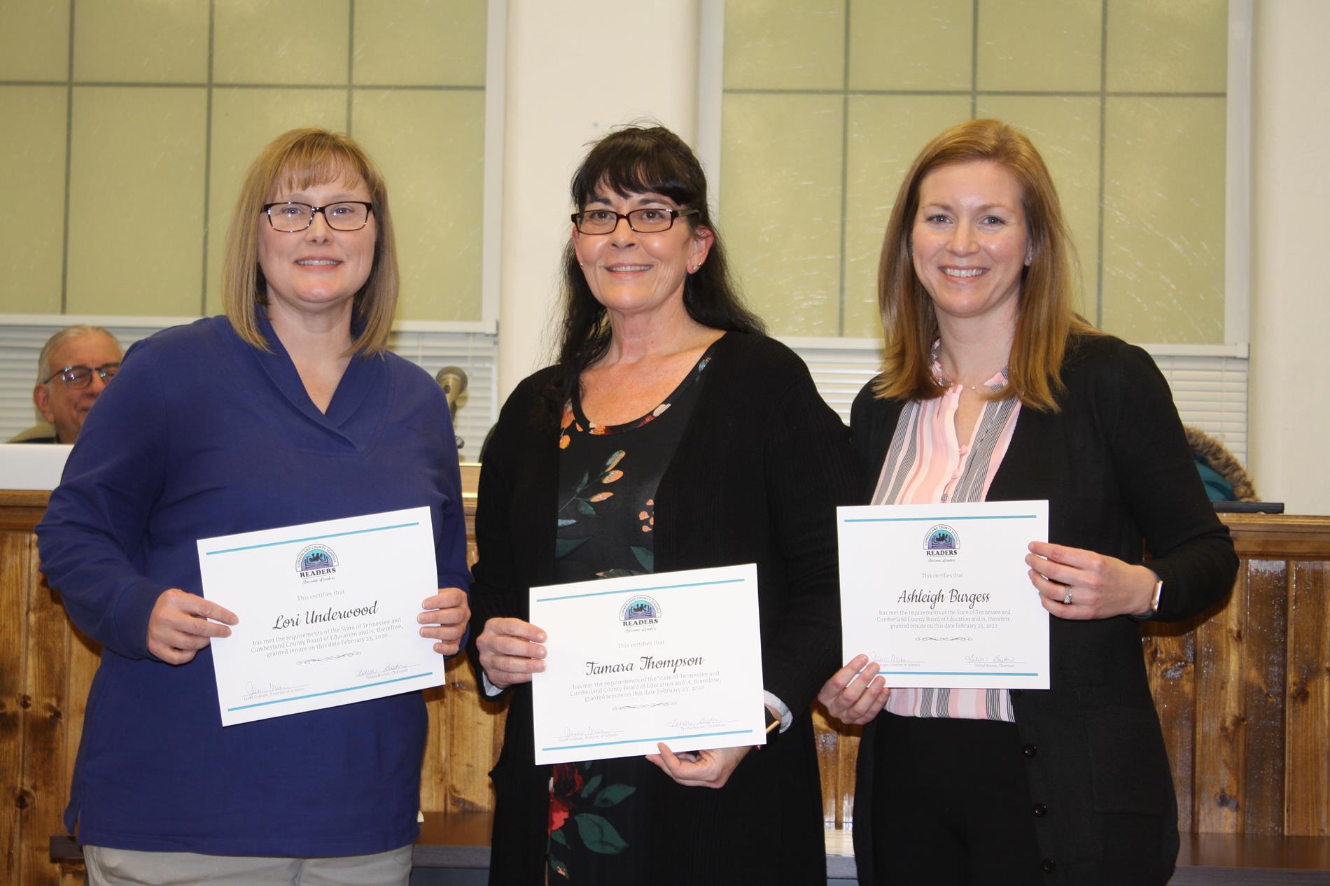 2020 - Tenured Teachers