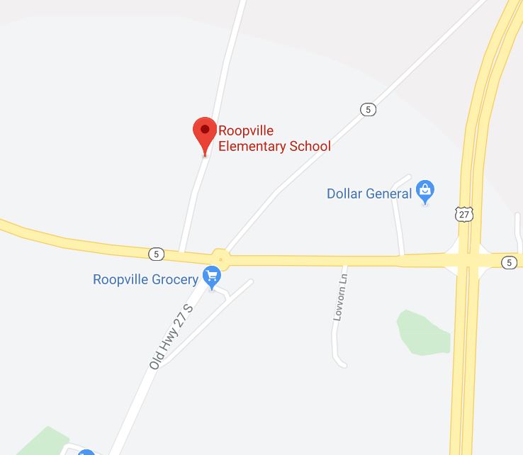 Roopville Map