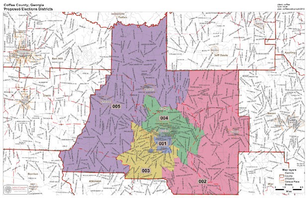 election districts map