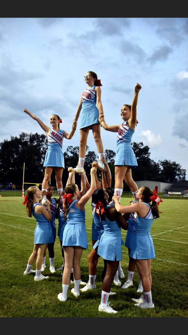cheerleaders.