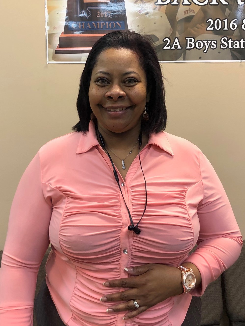 A photo of Ms. JJ Truitt, school bus driver. A photo of Ms. JJ Truitt, school bus driver.