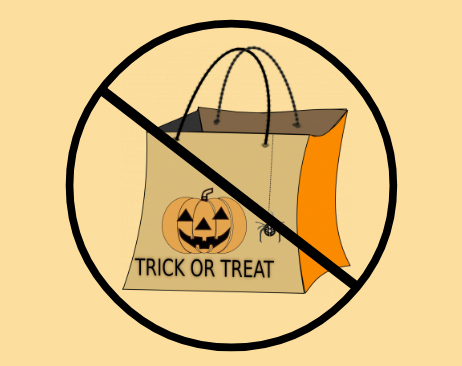 NO TRICK OR TREATING